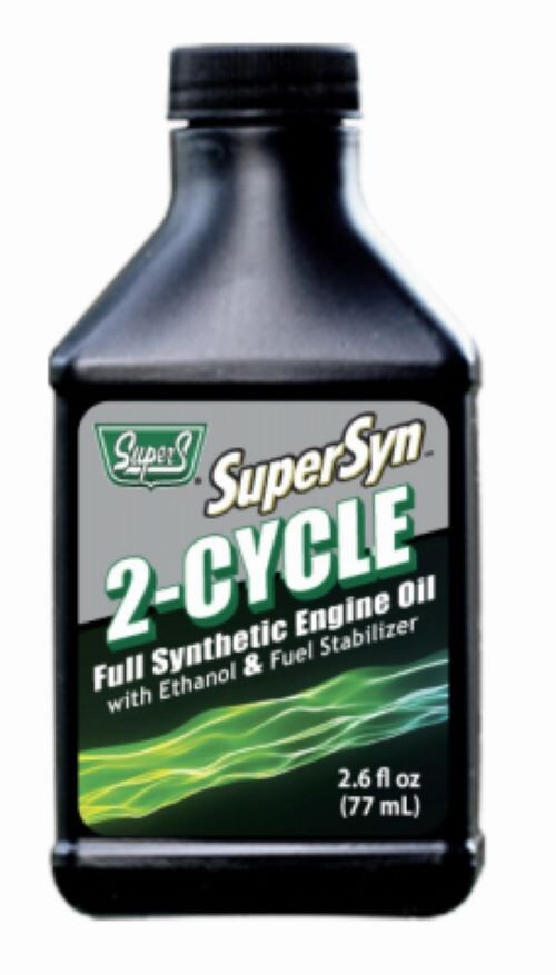 Super S SUS18-26 2.6 oz Bottle of SuperSyn Full Synthetic 2-Cycle Engine Oil