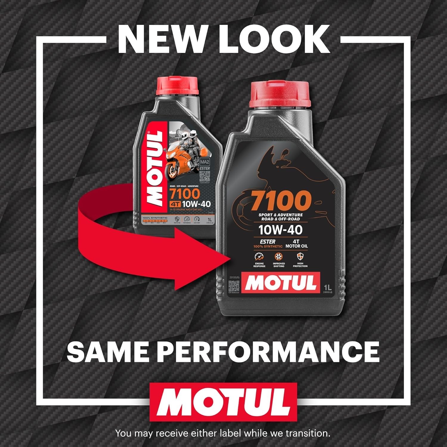 7100 4L 10W-40 Synthetic Motorcycle Oil – Ester Technology For Top Protection