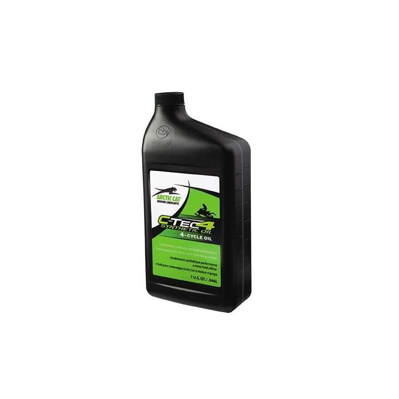 Arctic Cat OEM C-TEC4 Synthetic 4-Stroke Engine Oil (1 Quart) 6639-524