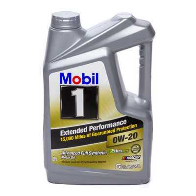 Mobil 1 MOB120903-1, One 0W20 Ep Oil 5 Qt Bottle Dexos Performance Racing Parts