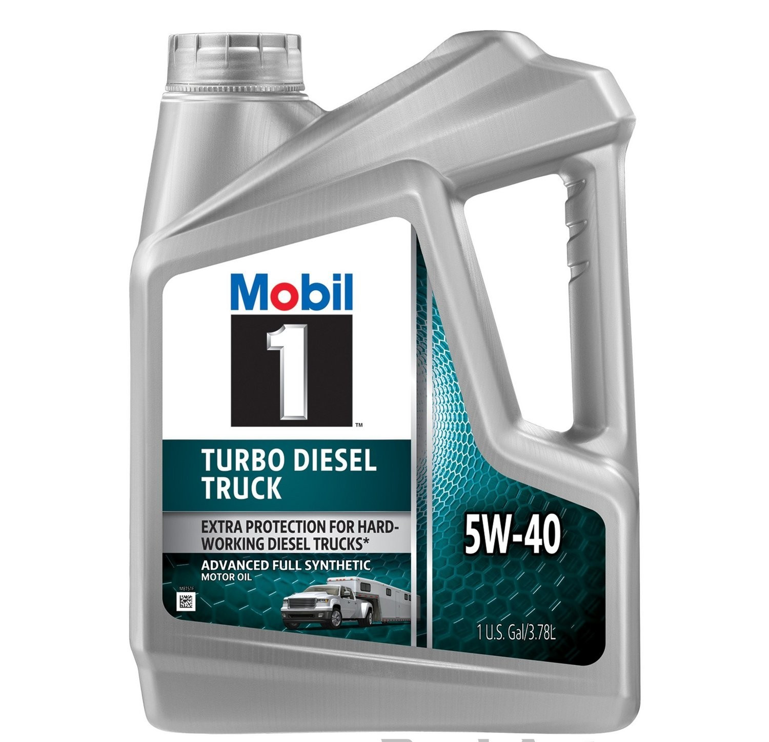 MOBIL 127097 M-1 TD TRUCK 5W40; Mobil 1 Turbo Diesel Truck; Full Synthetic; SAE