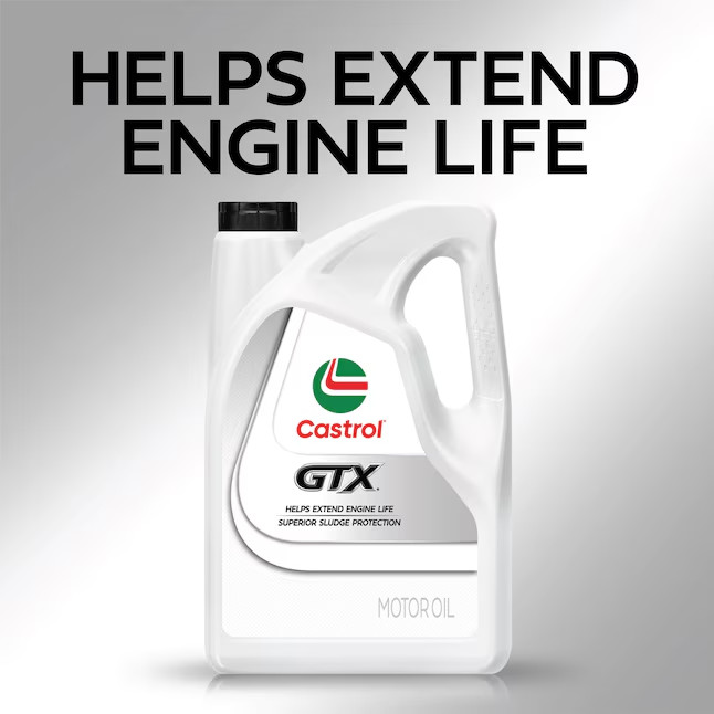 2 Pack Castrol 10W-40 Motor Oil 1 Quart Superior Engine Protection Extended Life