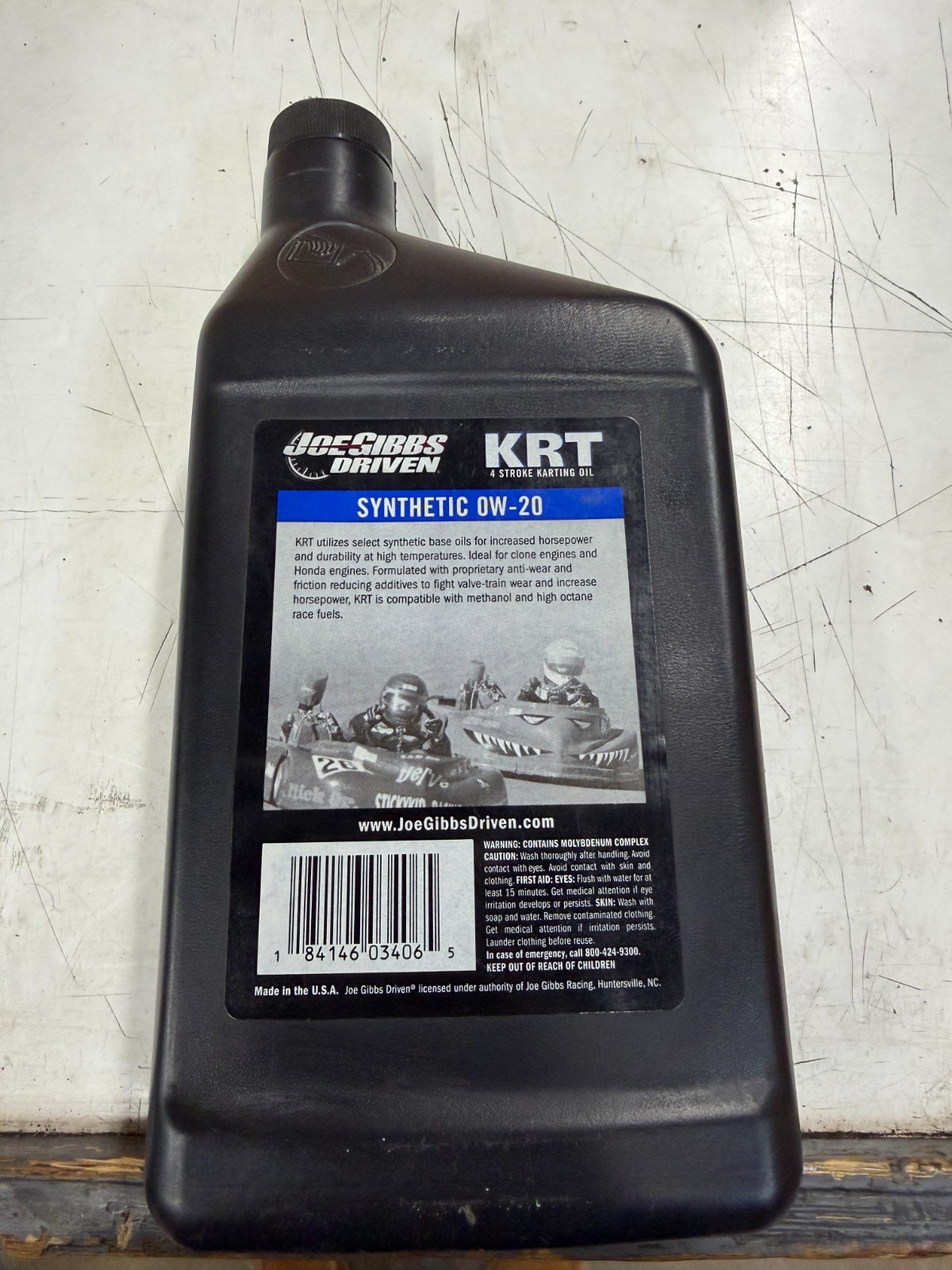 Driven Racing Oil 03406 Karting Oil – 4-Cycle Synthetic 5W-20 High Performance