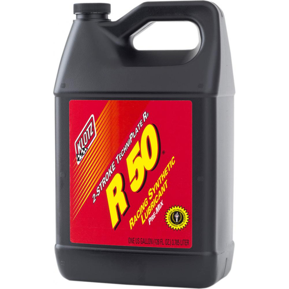 Klotz R-50 Racing TechniPlate Synthetic Pre-Mix Oil (KL-105) – 1 GALLON
