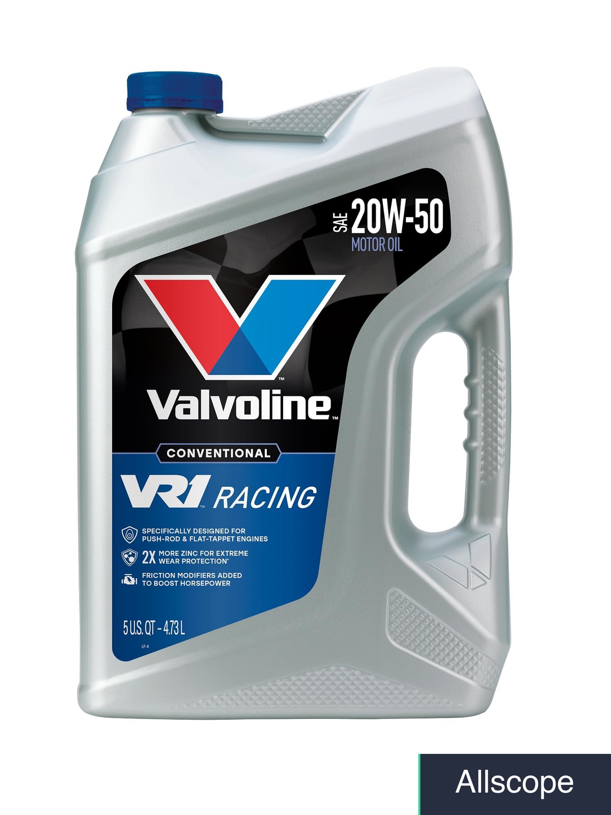 Valvoline VR1 Racing SAE 20W-50 Motor Oil 5 QT