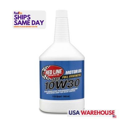 Redline Oil RED11304, One 10W30 Motor Oil 1 Qt. High Performance & Racing Parts