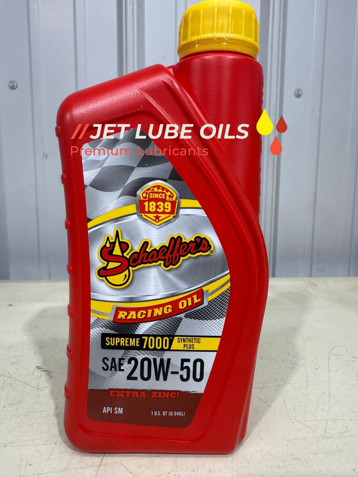Schaeffer’s 705 20w-50 Supreme 7000 Synthetic Plus Racing Oil 12 Quarts