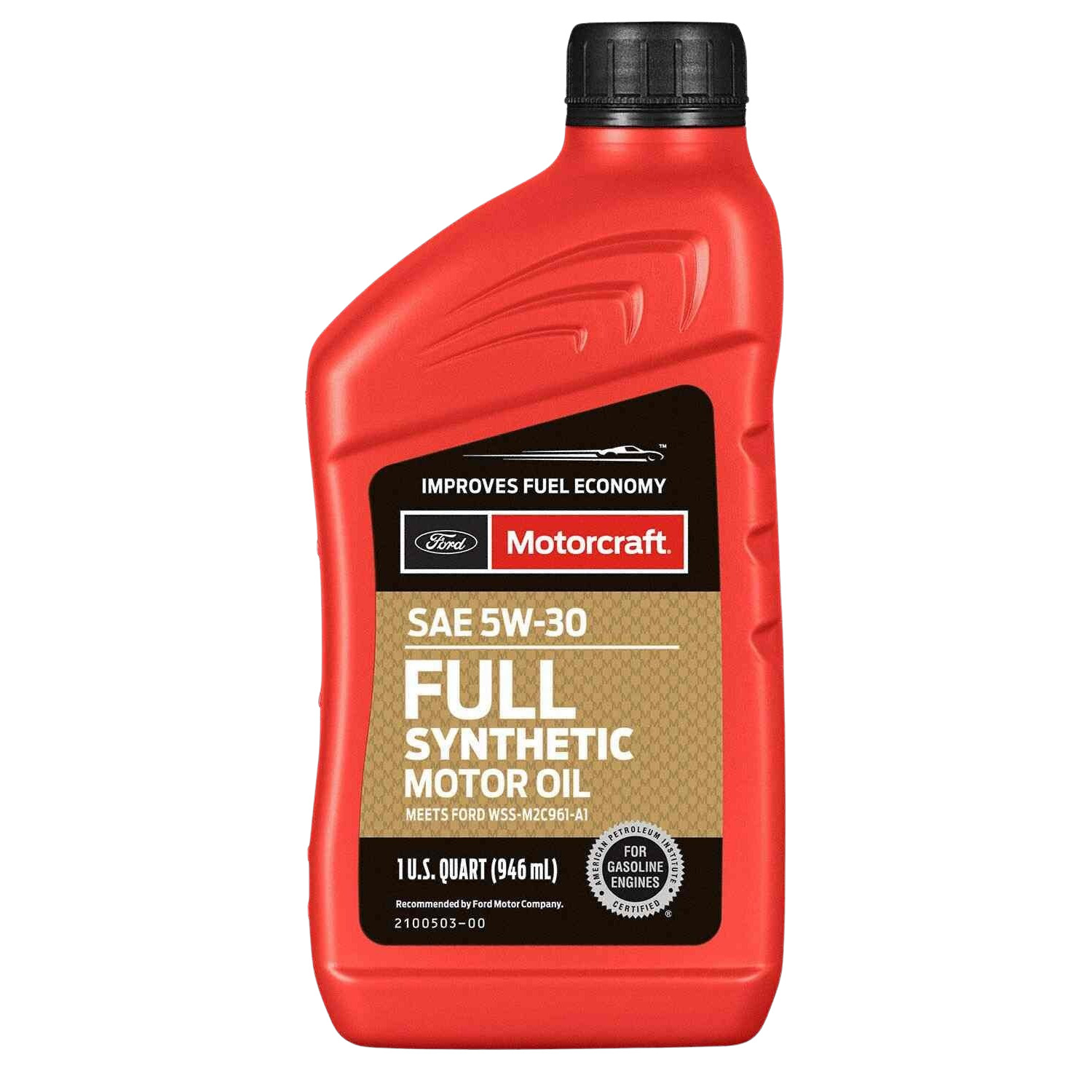 Motorcraft SAE 5W-30 Full Synthetic Engine Motor Oil Ford XO5W30Q1FS (12 Quarts)