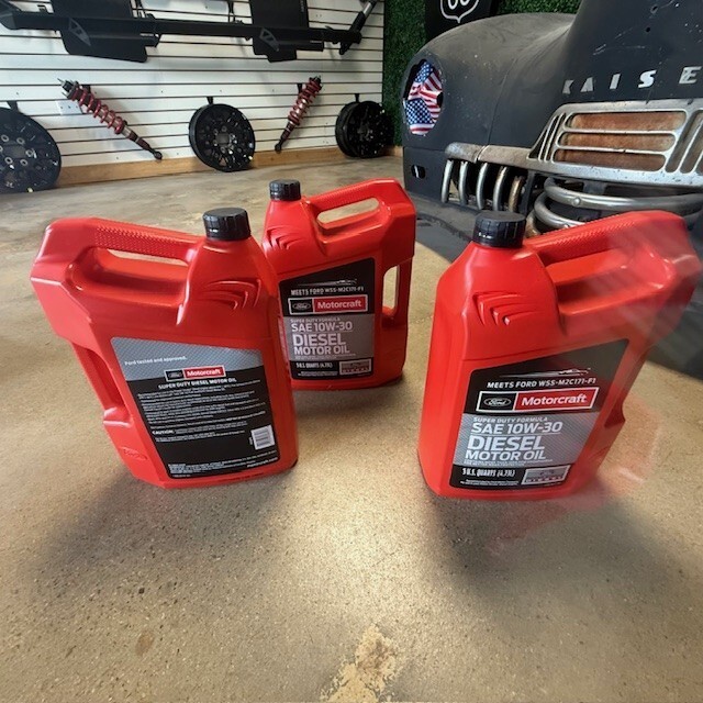 (3) Motorcraft XO10W305Q3SD – GENUINE SAE 10W-30 Super Duty Diesel Motor Oil