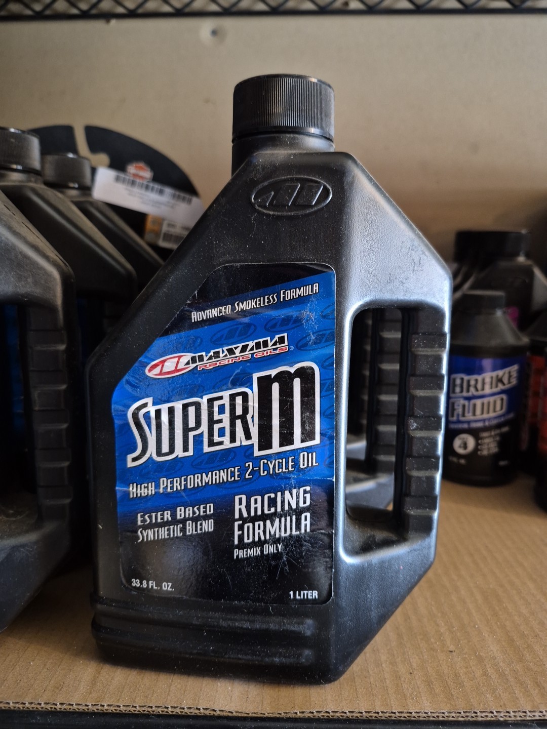 1-L Maxima Super M Premix 2 STROKE Racing Synthetic Blend Oil