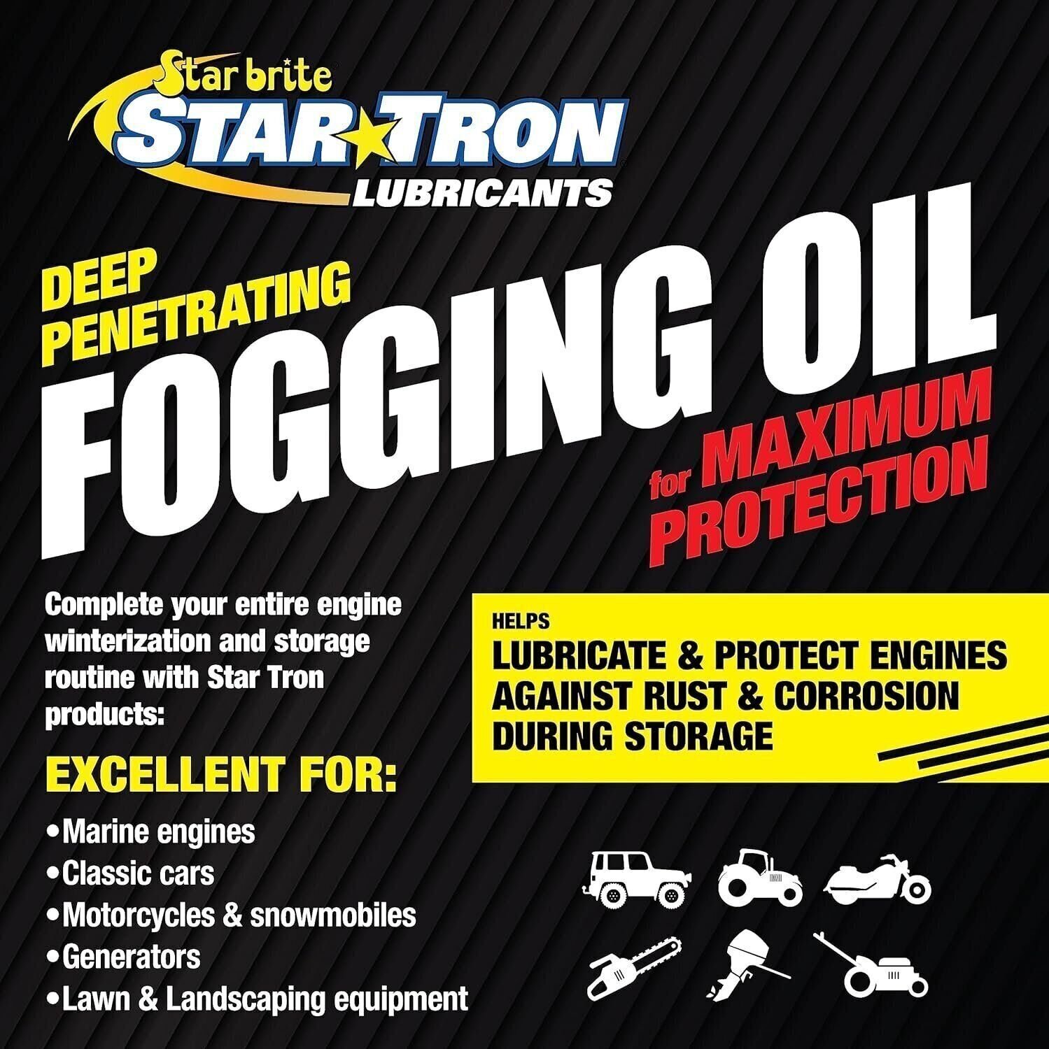 STAR BRITE Fogging Oil – Professional Grade – Maximum Protection for All…