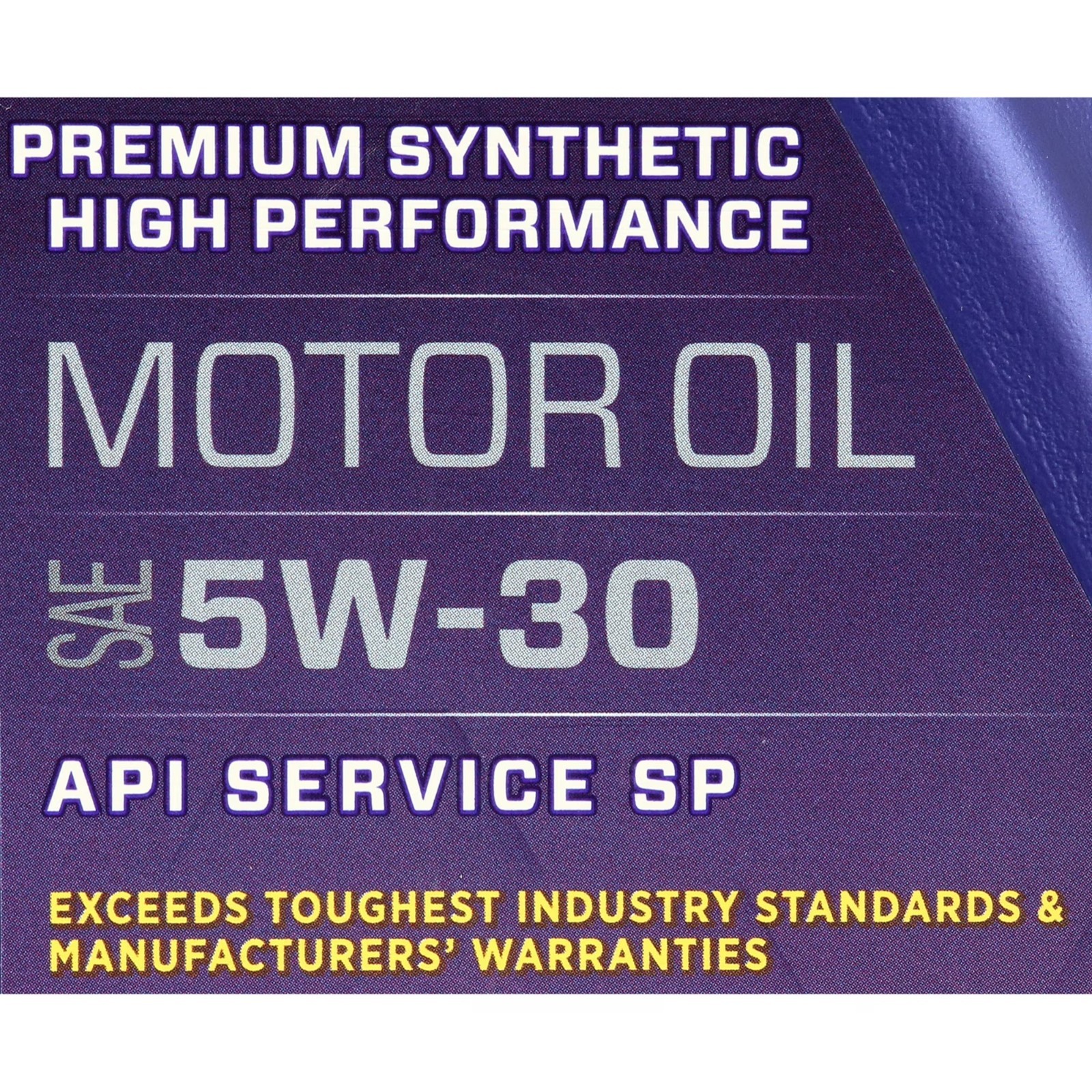 Royal Purple High Performance Motor Oil 5W-30, Premium Synthetic Motor Oil, 5 Qu