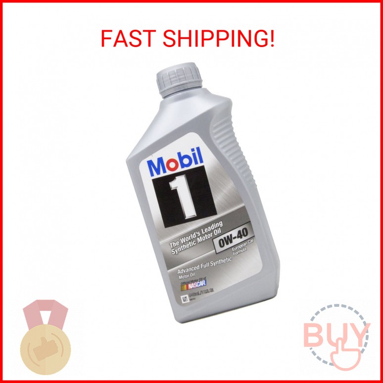 Mobil 1 98KG00 0W-40 Synthetic Motor Oil – 1 Quart