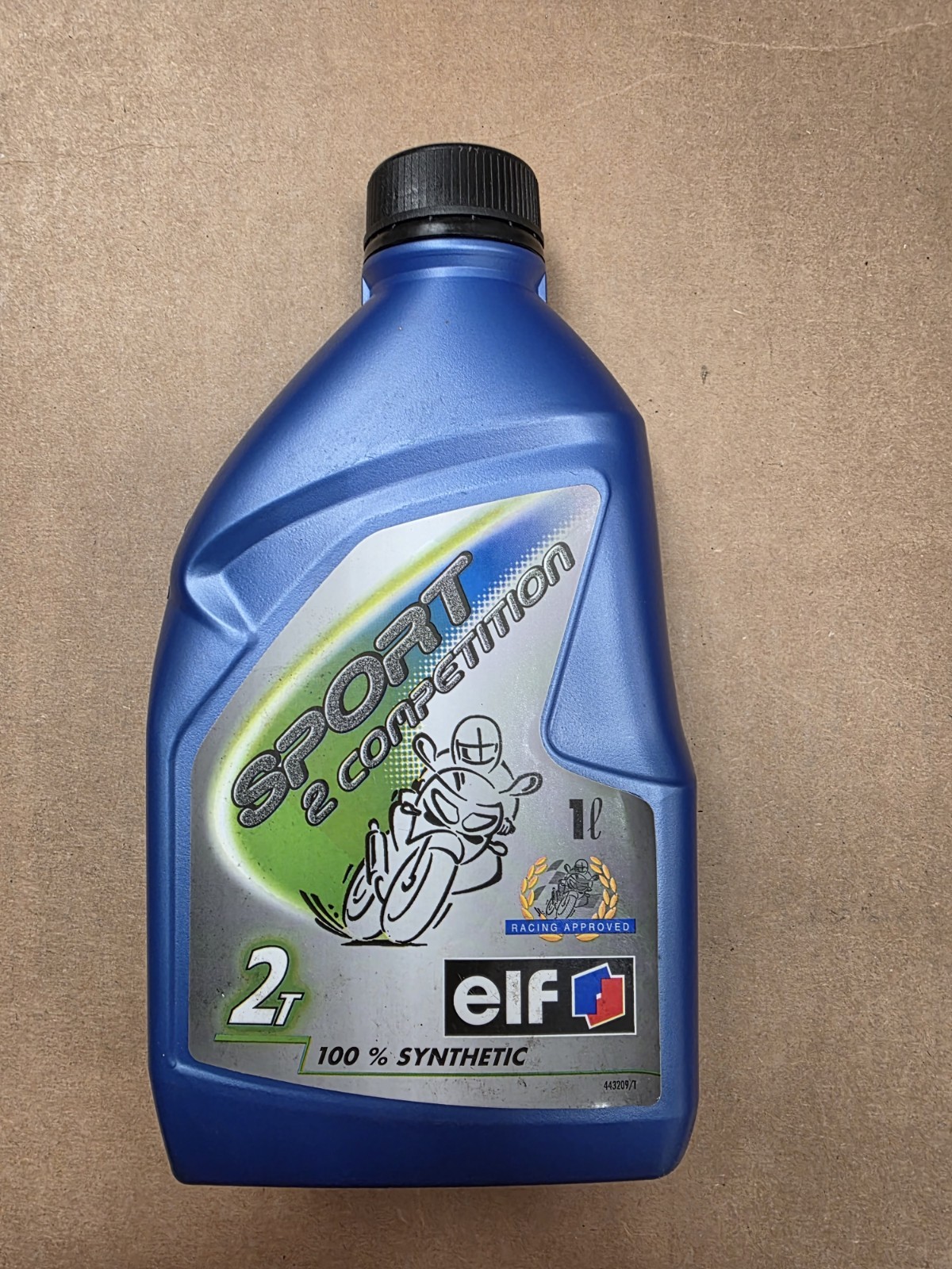 ELF Moto 2 Competition 2 Stroke Oil, 100% Synthetic Pre-Mix