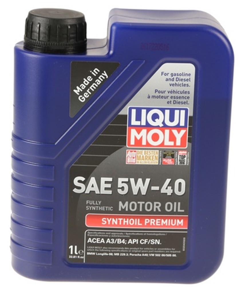 Dodge Sprinter 03-06 Oil Change Kit w/LIQUIMOLY 5W-40 & MANN HU718/5x Filter