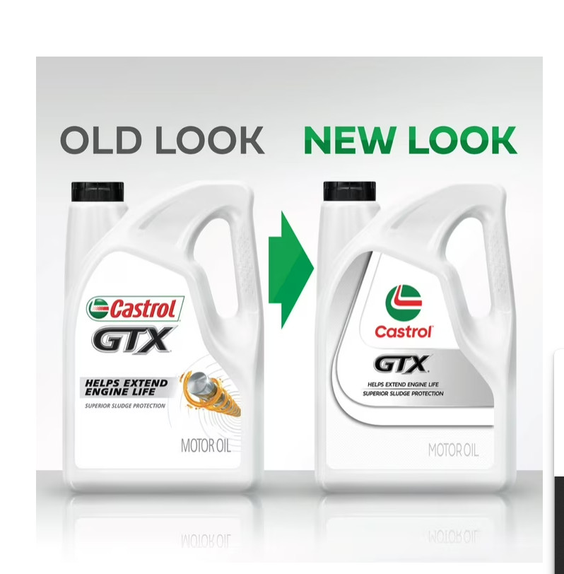 Castrol GTX 10W-30 Conventional Motor Oil, 5 Quarts (2 pack)