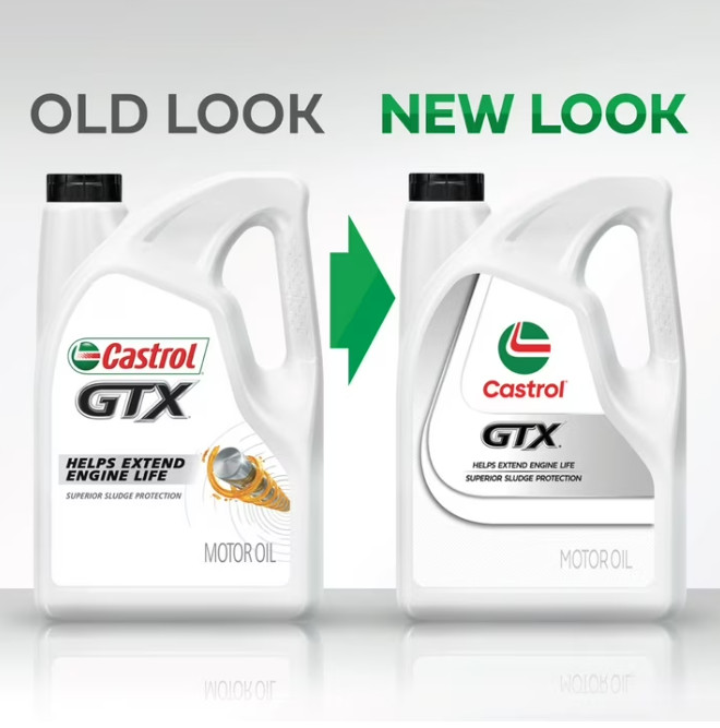 (2 pack) Castrol GTX 10W-30 Conventional Motor Oil, 5 Quarts