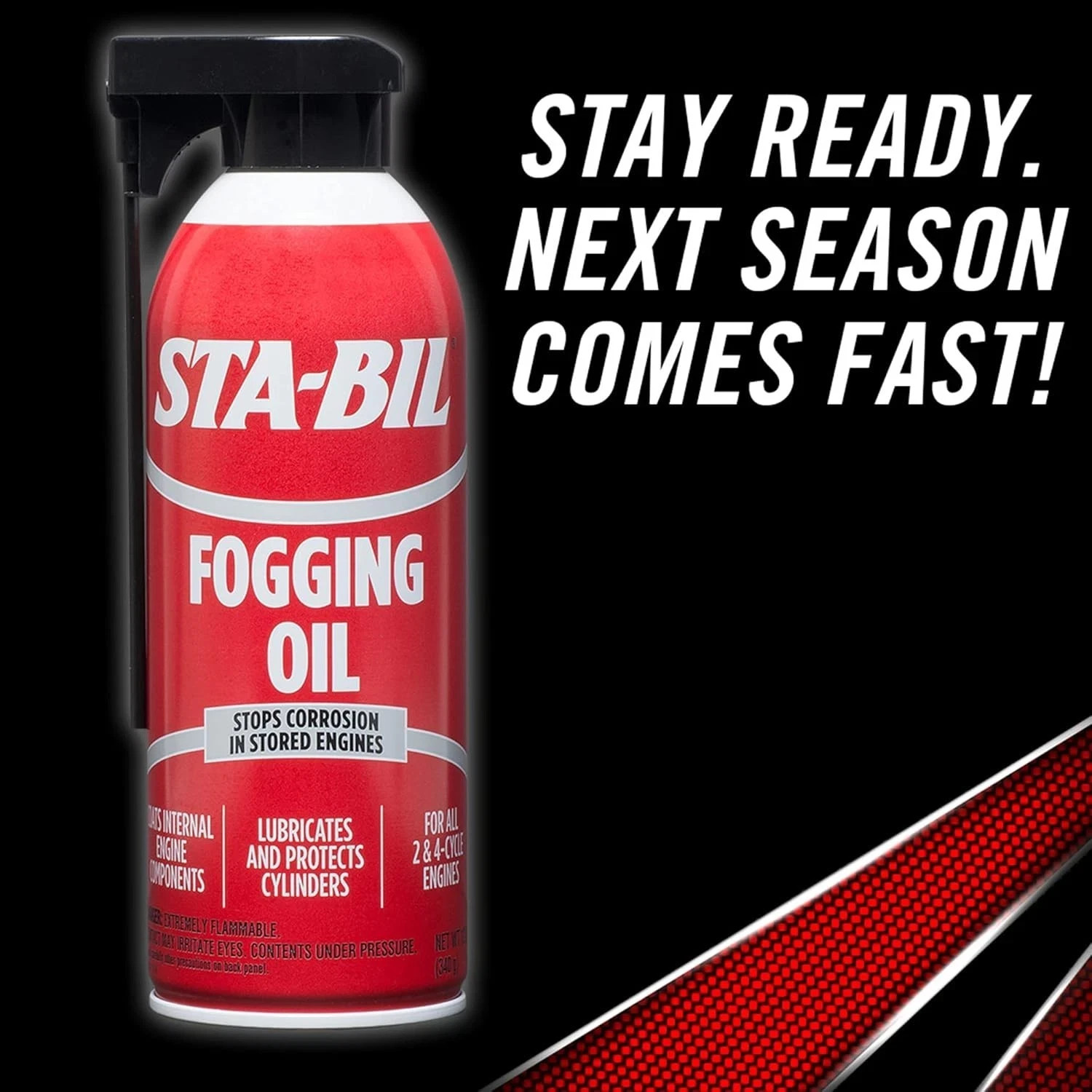 (22001) Fogging Oil – Stops Corrosion In Stored Engines – Lubricates And