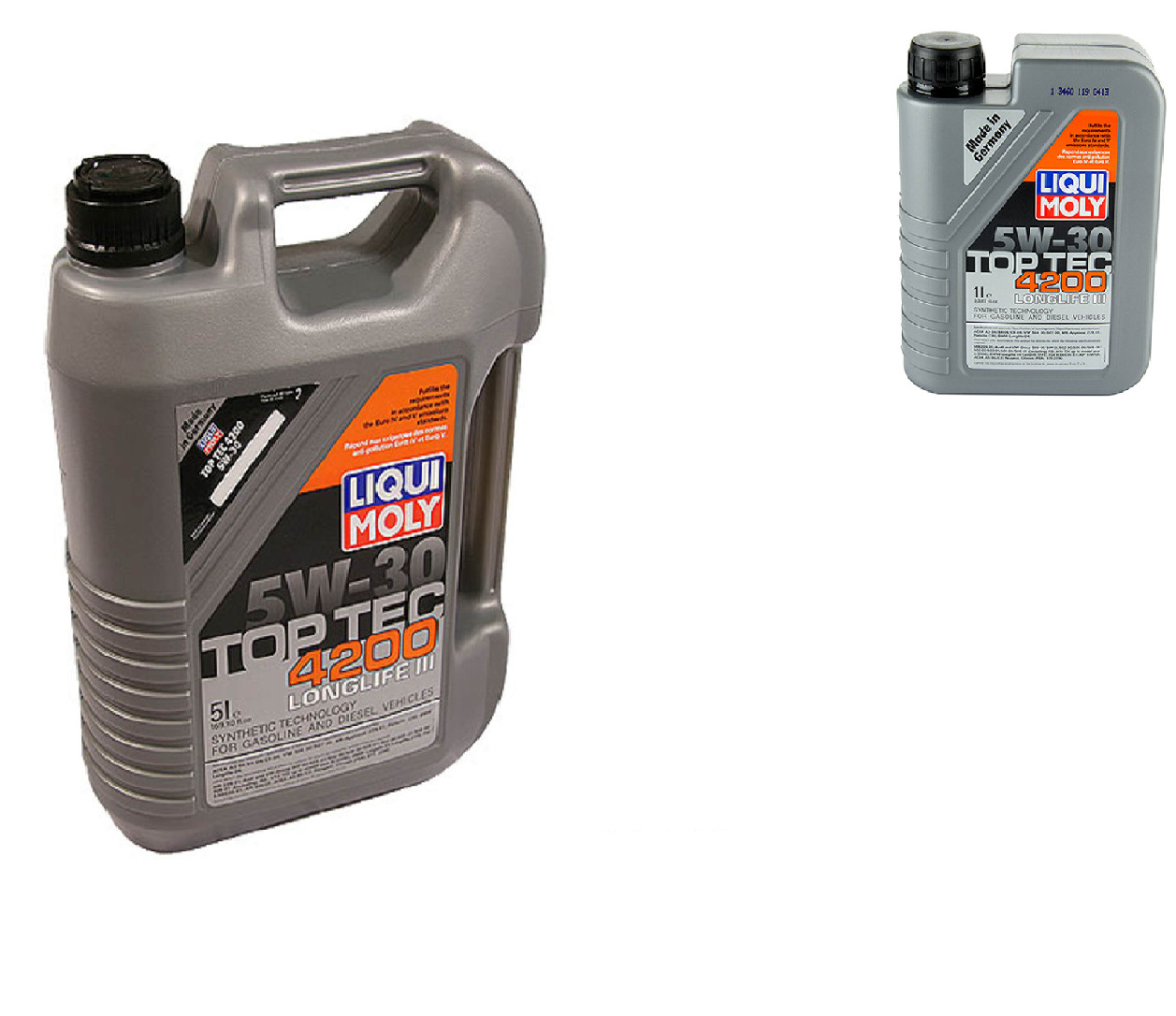x6 LITER KIT Liqui Moly TOP TEC 4200 5W30 Synthetic Engine Motor Oil for Nissan