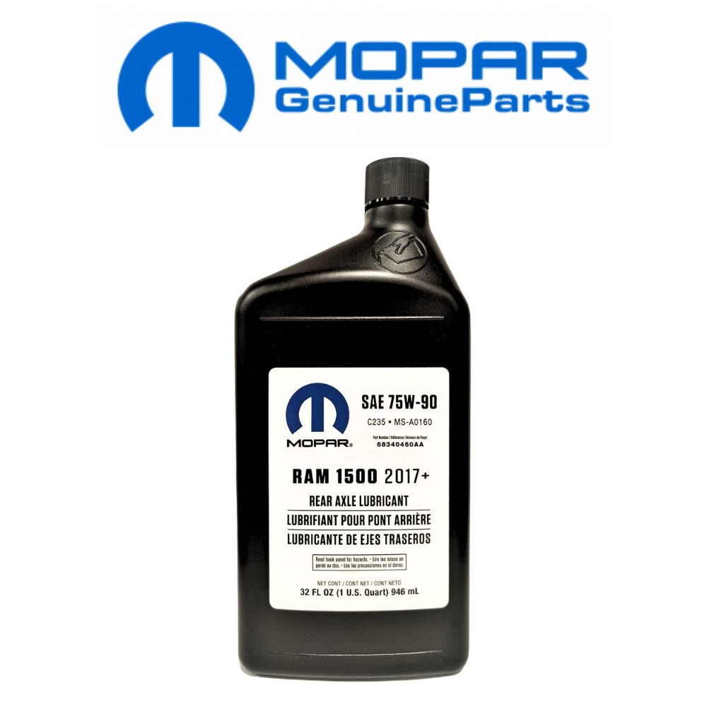 68340460AA MOPAR AXLE OIL FOR RAM 1500 2017 + SAE 75W-90 946ML