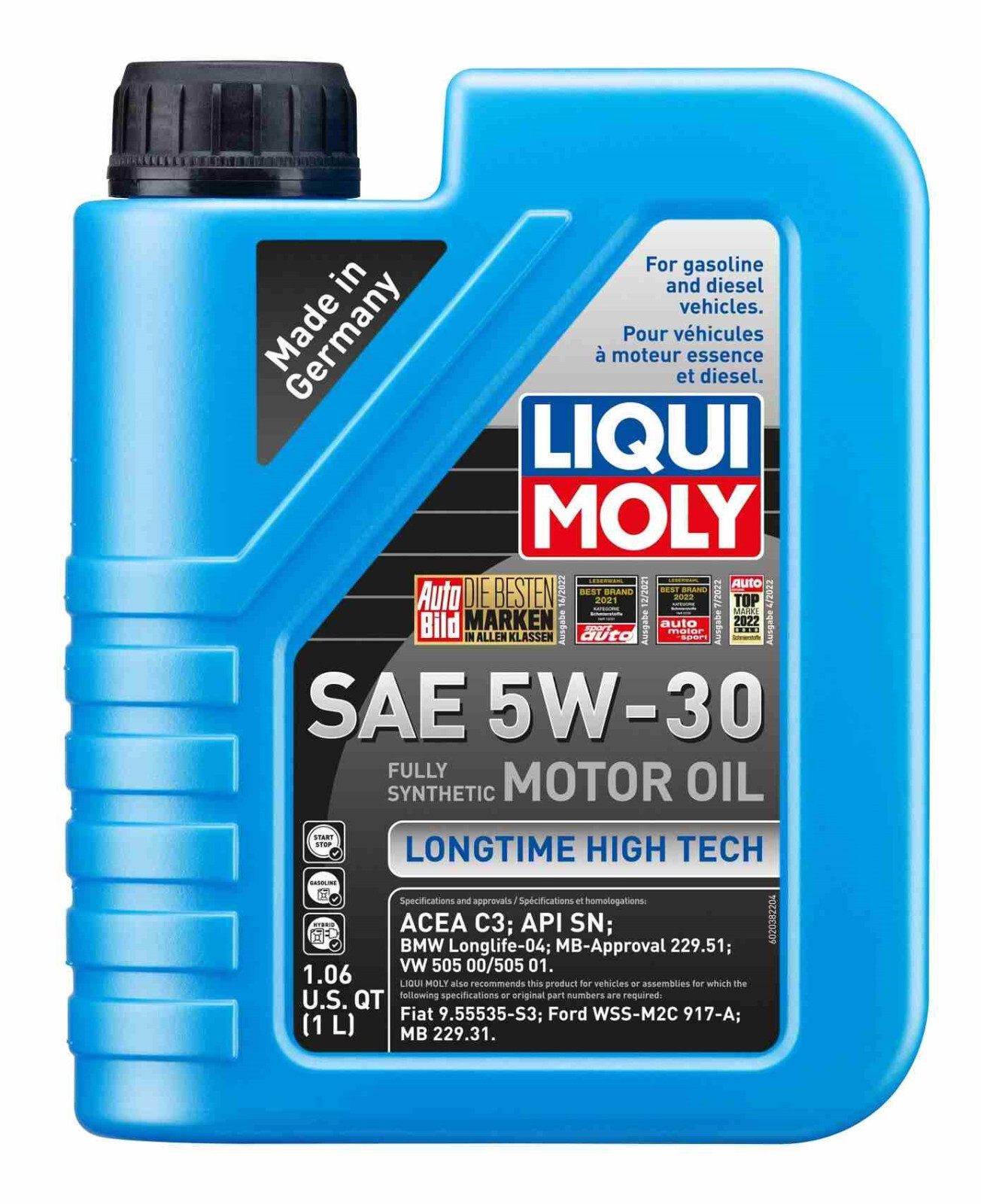 7 LITER Liqui Moly 5W-30 Engine Motor Oil HENGST Filter Kit for BMW PROVIDE ViN#