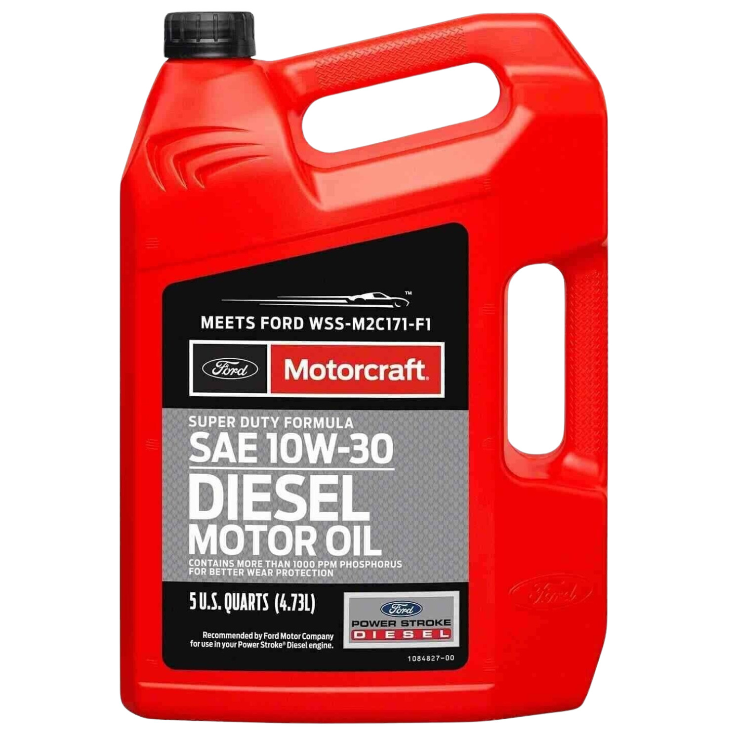 15 Quart Super Duty Diesel SAE 10W-30 Engine Motor Oil Motorcraft WSS-M2C171-F1