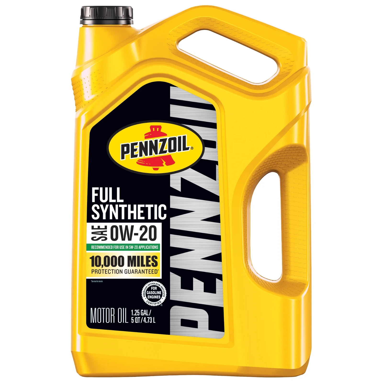 Pennzoil Full Synthetic 0W-20 Motor Oil, 5 Quart