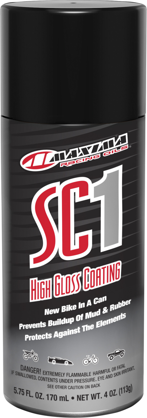 HIGH GLOSS SC1 CLEAR COAT SILICONE SPRAY 4 OZ MAXIMA