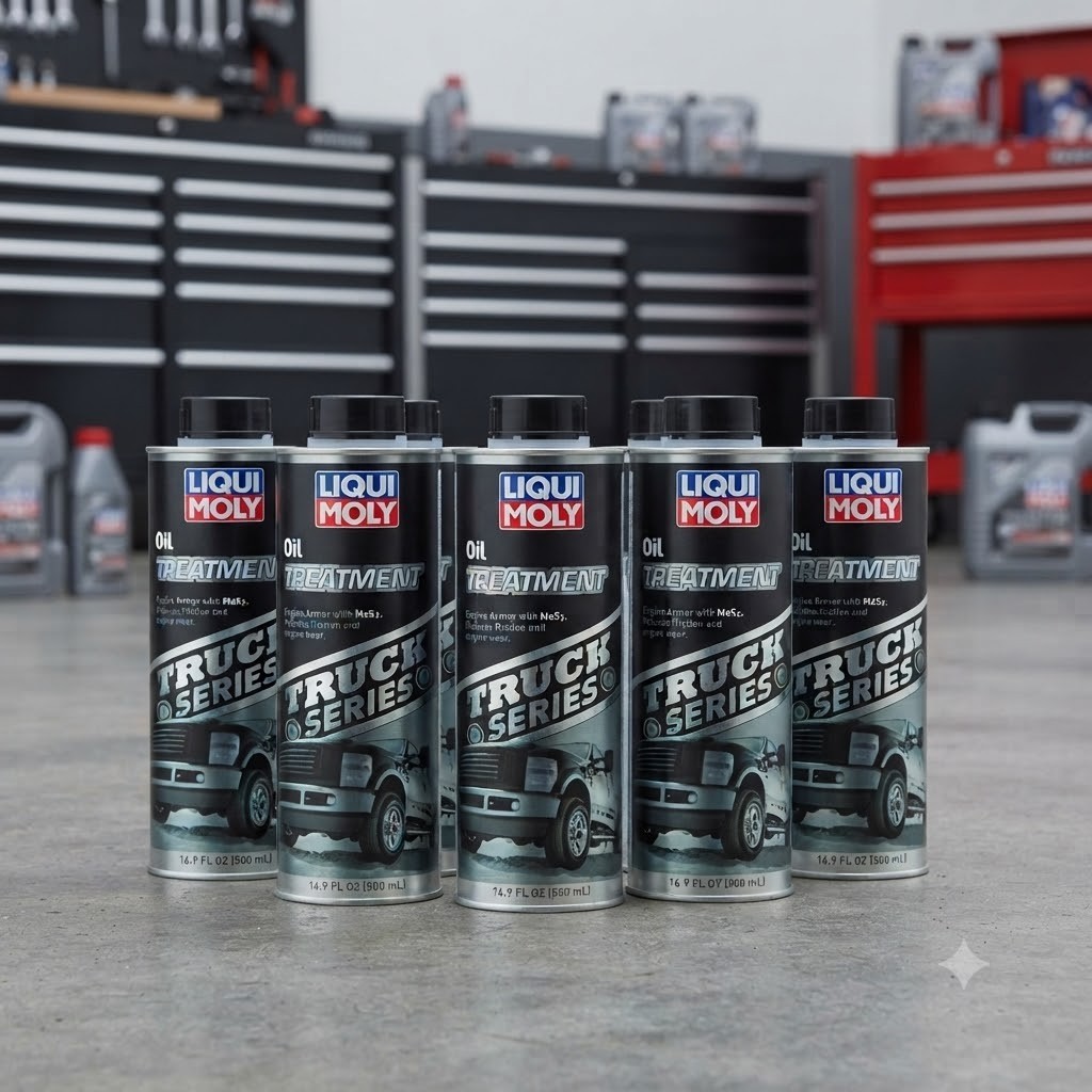 SALE- 6 PACK- LIQUI MOLY 20256 Truck Series Oil Treatment; 500ml
