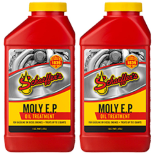 Schaeffer Motor Oil 132 Moly EP Engine Oil Treatment – 2 Pints 0132-023