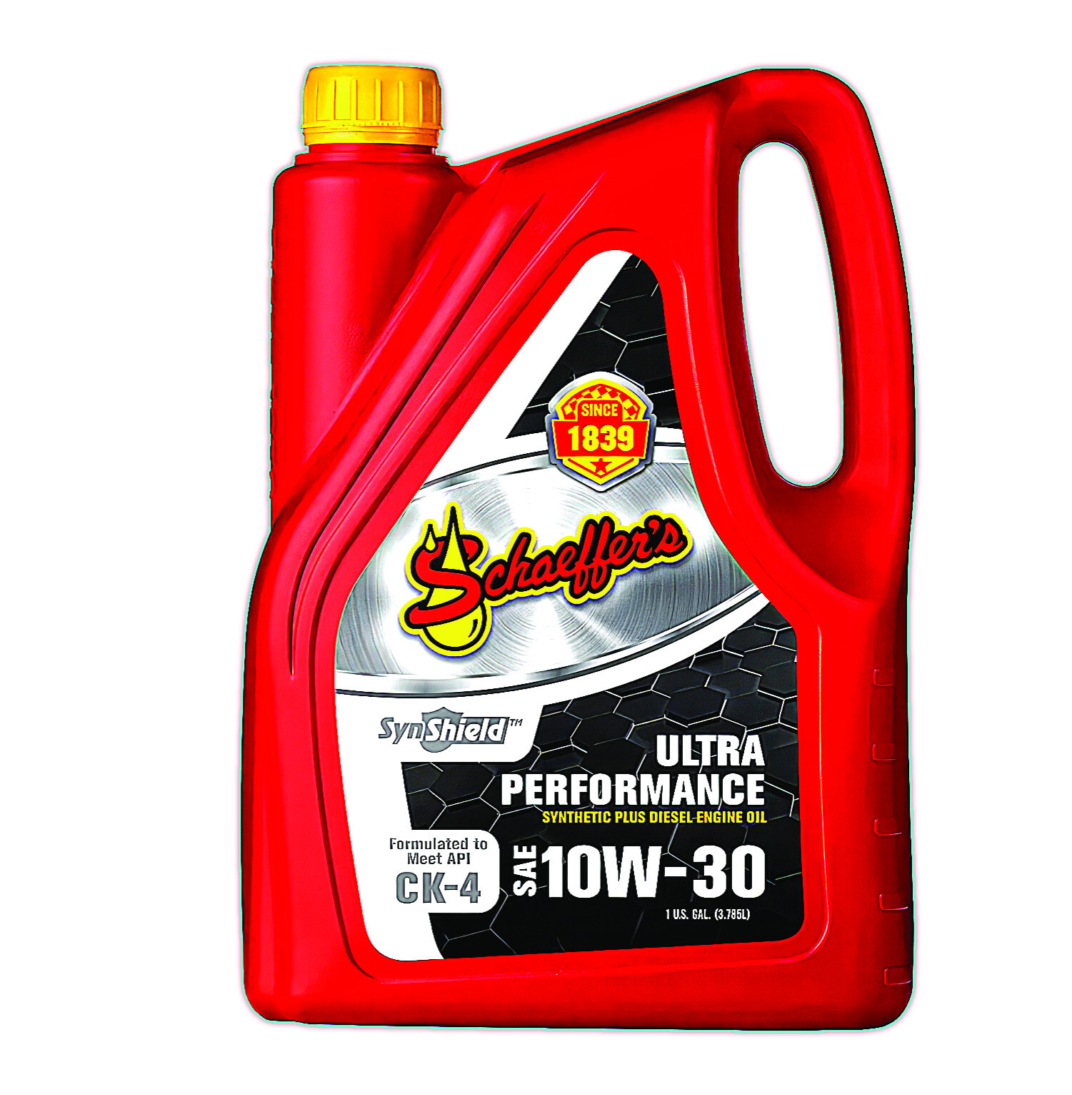Schaeffer Diesel Engine Oil 0722-006 SynShield® OTR Plus 10W-30 – 1-gallon