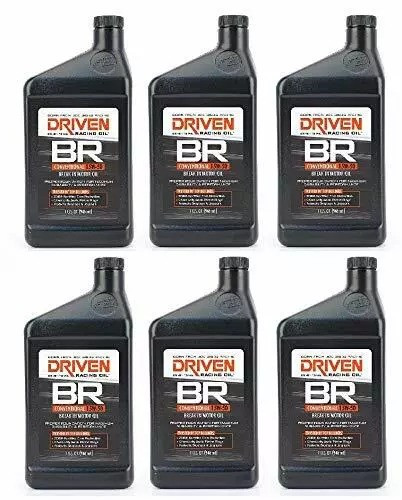 Driven Racing Oil 00106 BR Conventional 15W50 Break-In Oil – 6 Pack