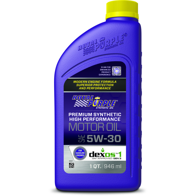 Royal Purple 06530 Premium Synthetic 5W30 Motor Oil for Gasoline Engines