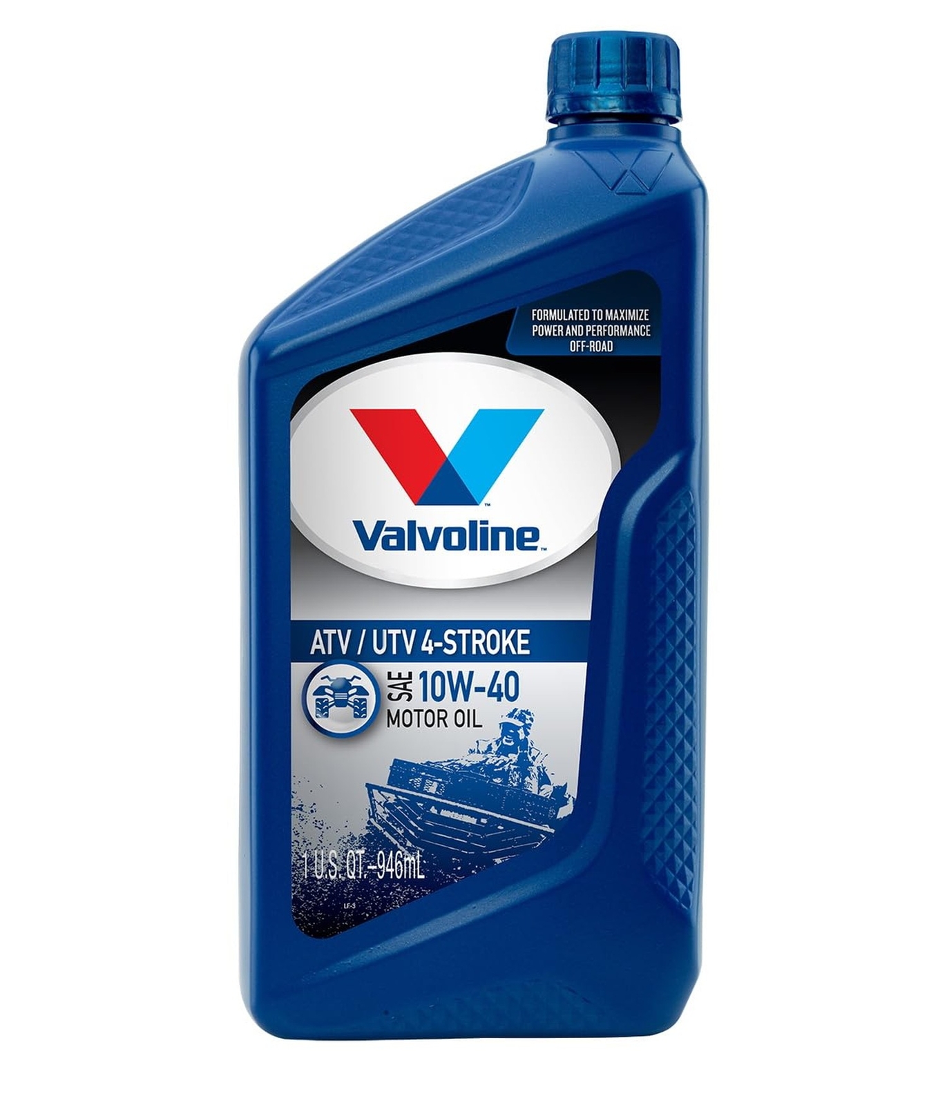 Valvoline 4-Stroke ATV/UTV SAE 10W-40 Motor Oil 1 QT, Case of 6