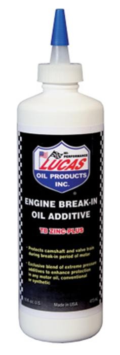 Lucas Oil Engine Break-In Oil Additive – 16oz. – 10063