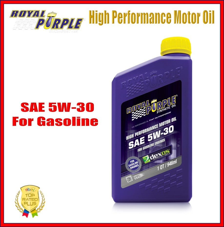 Royal Purple Multi-Grade Synthetic Motor Oil 5W-30 Gasoline 1-Qt. Bottle 01530