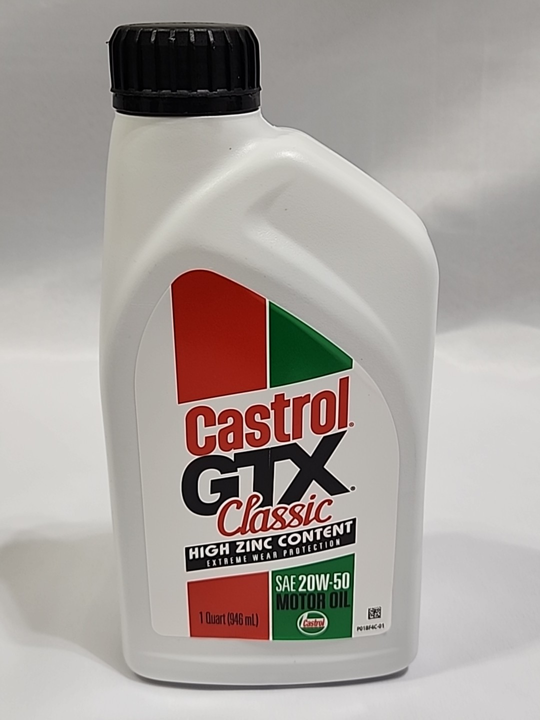 Castrol GTX Classic SAE 20W-50 High Zinc Content Conventional Motor Oil