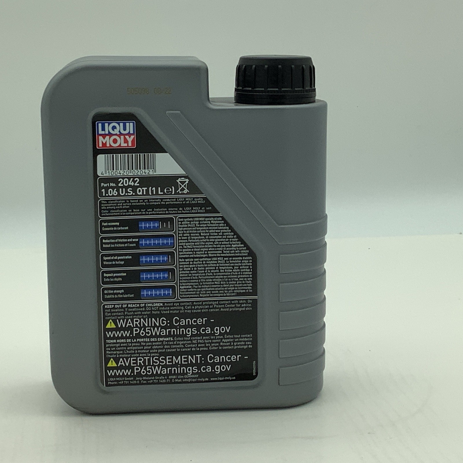 LIQUI MOLY 2042 – Engine Oil 10W-40 1 Liter