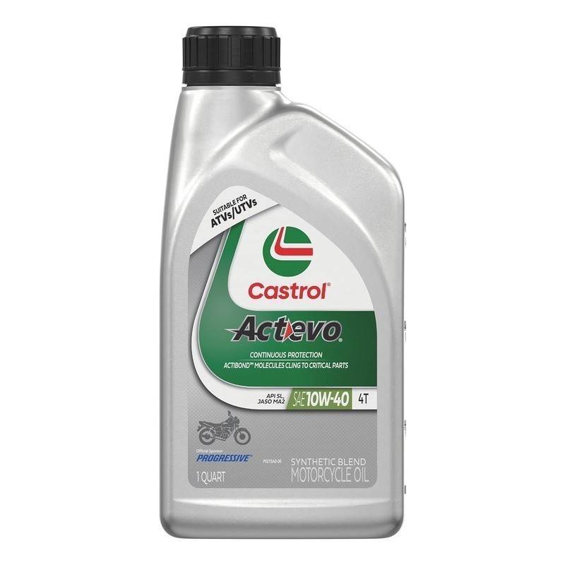 10W-40 Synthetic Blend Motorcycle Oil JASO MA2 Engine Protection 4-Stroke New
