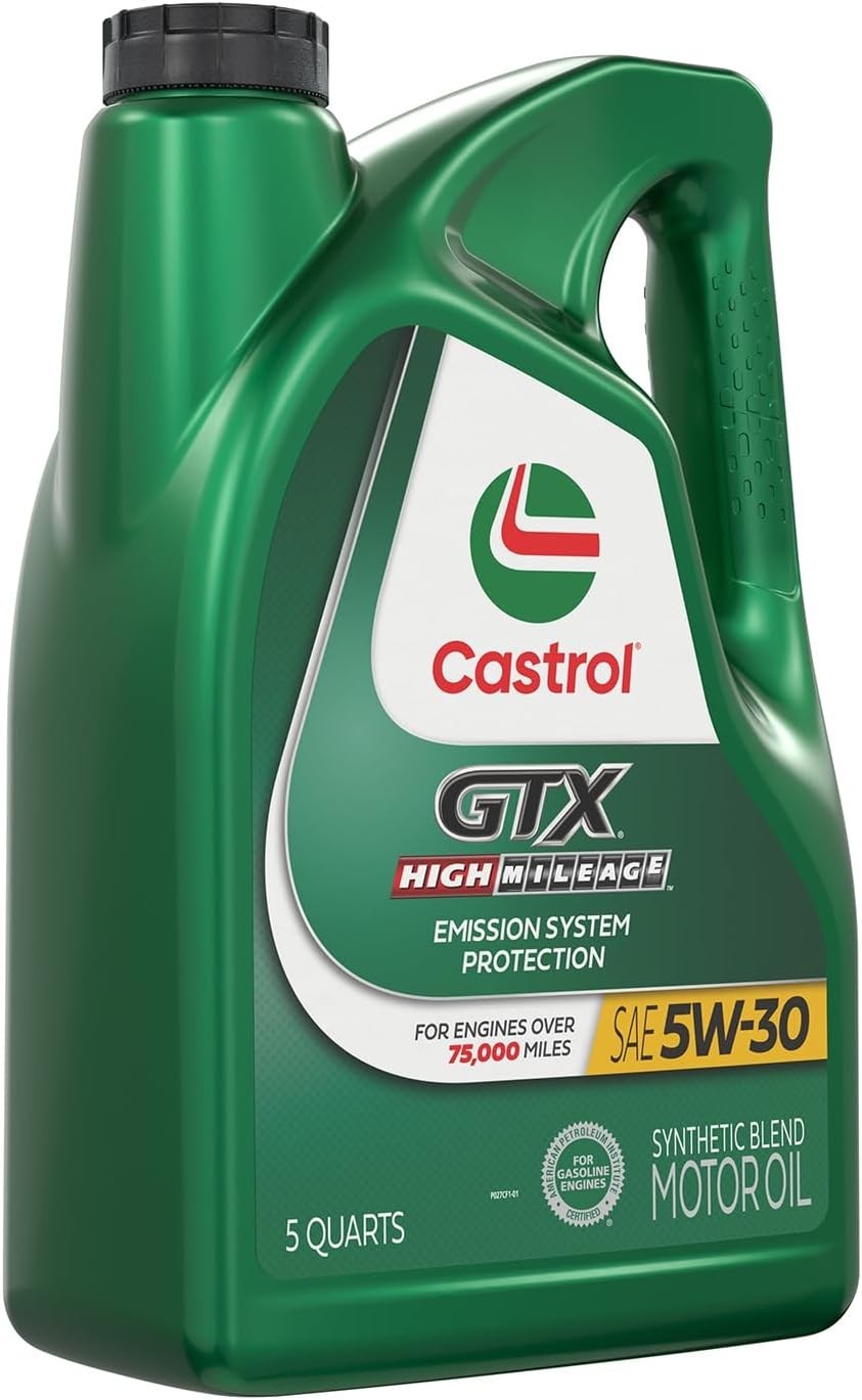 GTX 5W-30 Synthetic Blend Motor Oil – Maximize Performance for High Mileage Cars