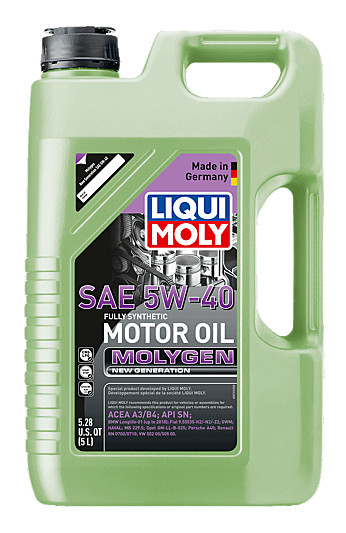 LIQUI MOLY Molygen New Generation MFC 5W-40 Synthetic Engine Motor Oil 5 Liters