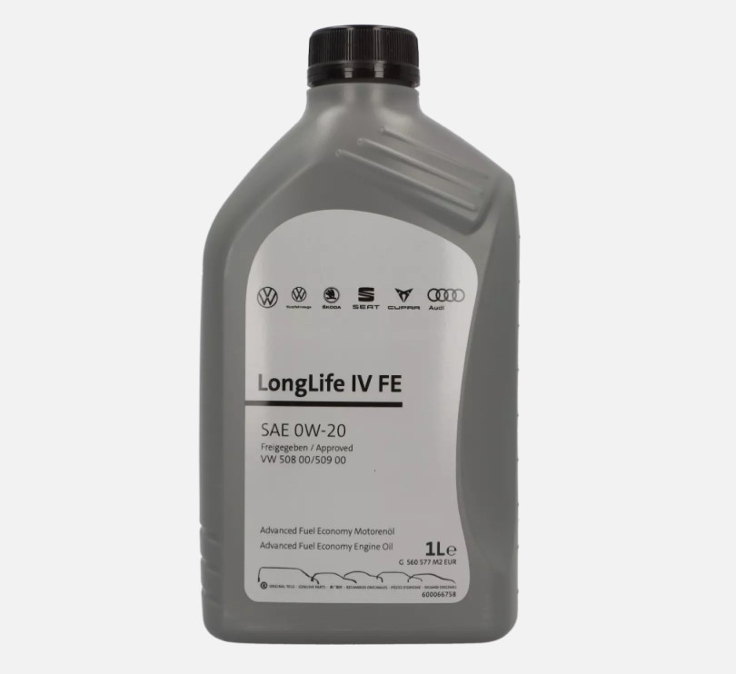1 Litre Genuine VAG 0W-20 508.00/509.00 For VW Skoda Seat Audi Cupra GS60577M2