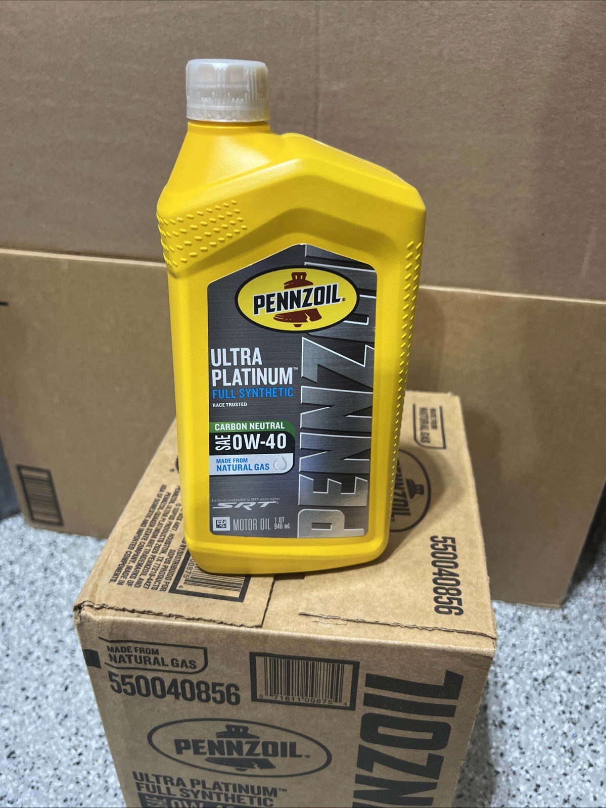 12 Quarts 0W-40 Pennzoil Ultra Synthetic Specific To SRT Platform W/SRT Filter