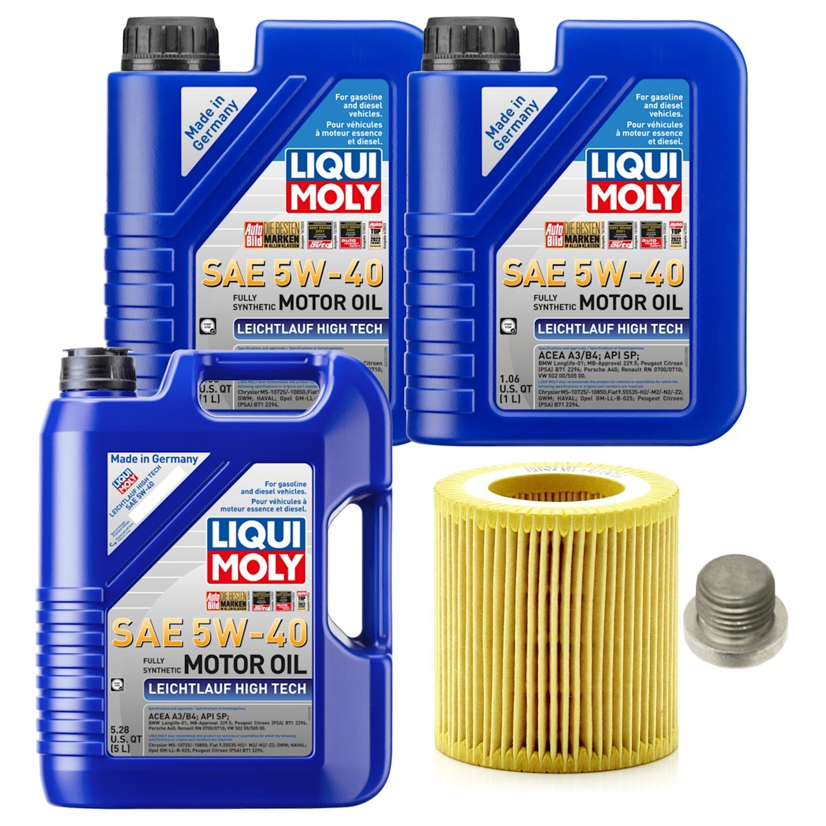 KIT-070224-228 Liqui Moly Motor Oil for 3 Series BMW M3 M4 2015