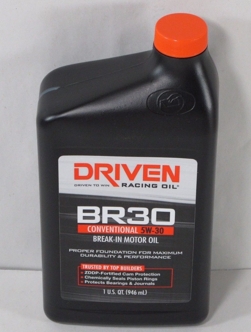 Driven Racing Oil Joe Gibbs BR30 Break-in 5w-30 High Zinc 01806 (6) Quarts