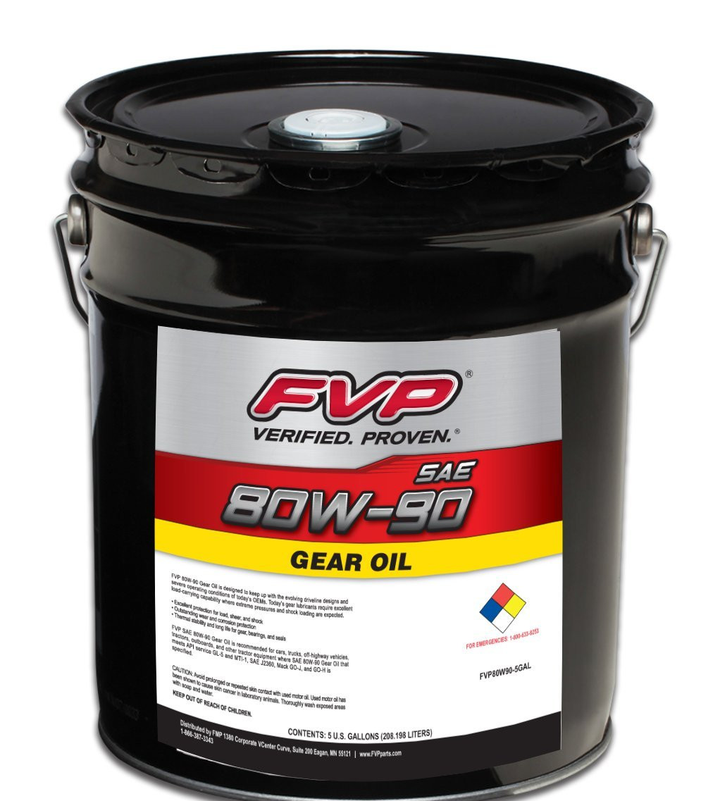[BIG SALE] FVP 80W905GAL 80W90 Full Synthetic LS Gear Oil – 5 Gallon