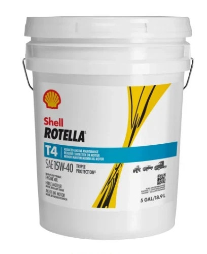 Shell ROTELLA T4 Triple Protection Diesel Conventional Engine Oil 15W-40