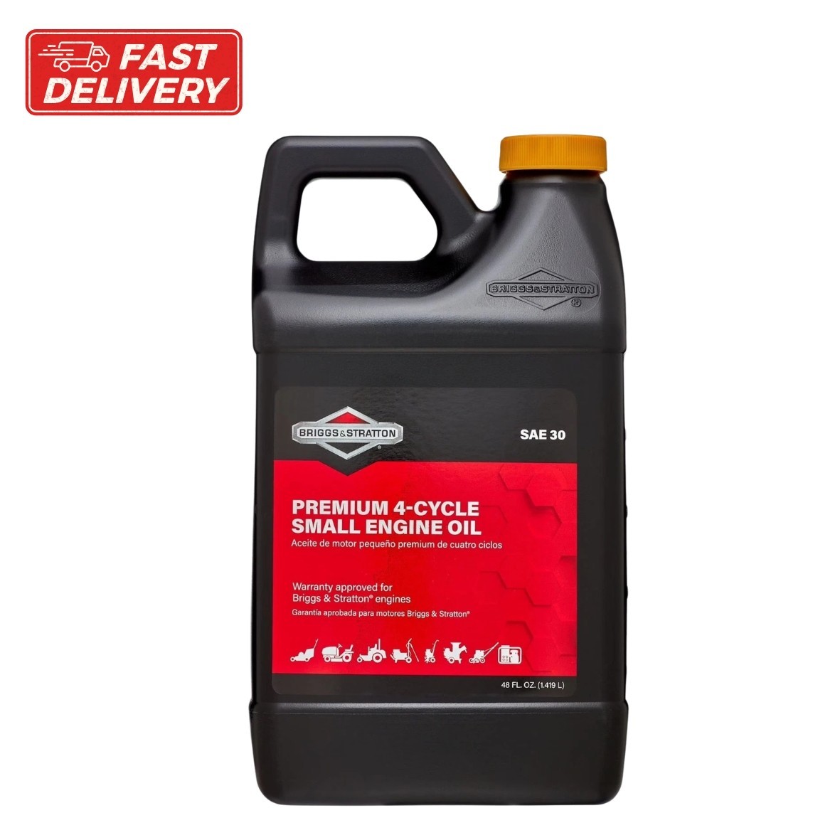 Briggs & Stratton 4-Cycle 48 oz Oil SAE-30 for Small Engines