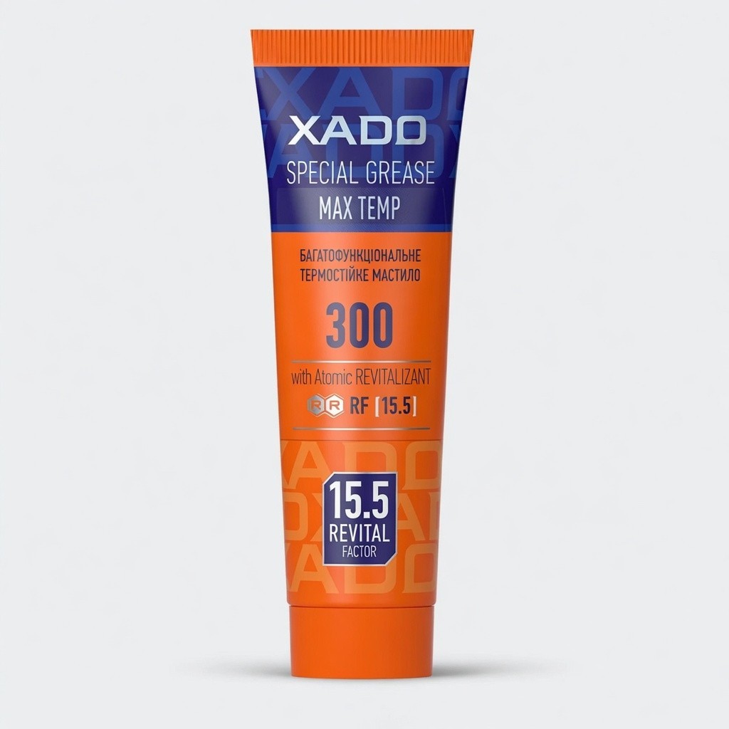 XADO Max-Temp 2 High Temp Grease 125ml Extreme Heat Auto Wheel Bearing Lube Fix