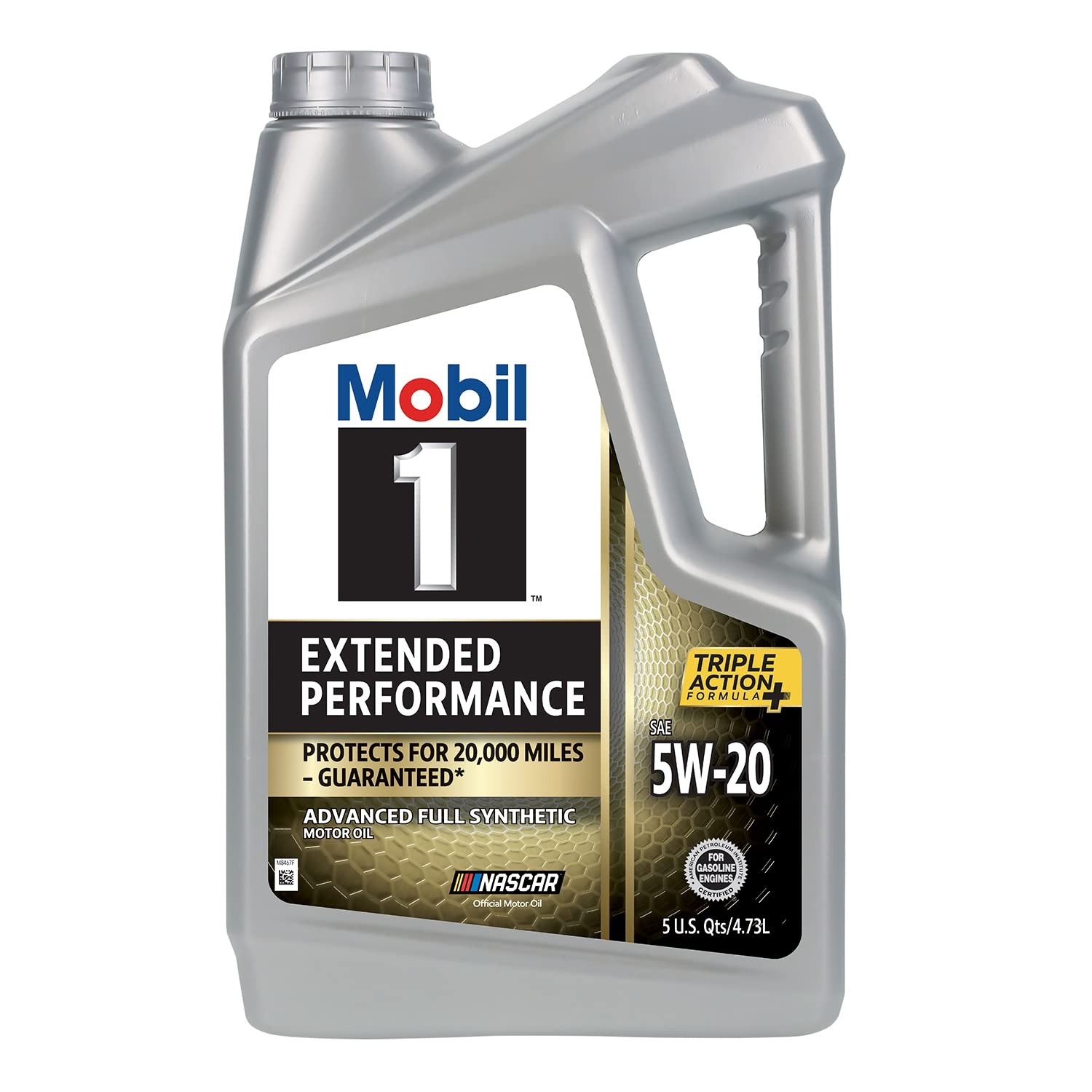 Motor Oil Mobil 1 Extended Performance Full Synthetic 5W-20 5 Quart